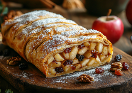 Штрудель за 5 минут? Да запросто! Беру лаваш и превращаю в шикарный десерт на радость семье