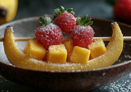 Полезная альтернатива конфетам: яркий десерт для детского стола