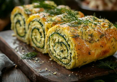 Вместо рулета с крабовыми палочками готовлю на Новый год эту вкусноту с кабачками и чесночком