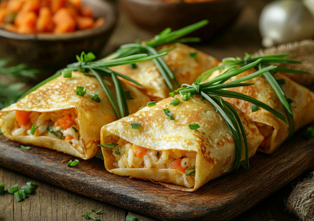 Закуска «Мешочки от Деда Мороза» — волшебство на столе всего за 20 минут!