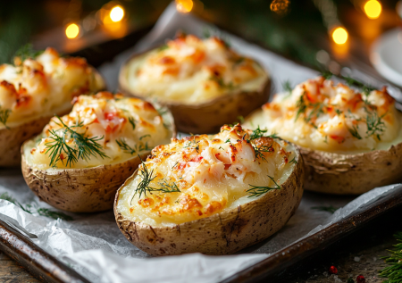 Крабовая закуска из печеной картошки: 4 ингредиента и простота приготовления покорят любую хозяйку