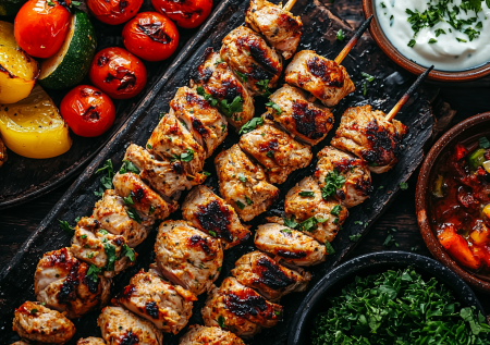 Праздничная курочка: готовим шашлык на шпажках в духовке — все хитрости для вау-эффекта