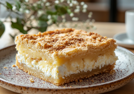 От этого пирога не остается и крошки: лимонно-творожная вкуснота с большим количеством начинки