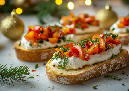 Эта закуска скоро захватит мир: бутерброды с перчиками — так вкусно, и вы тоже должны это попробовать на Новый год