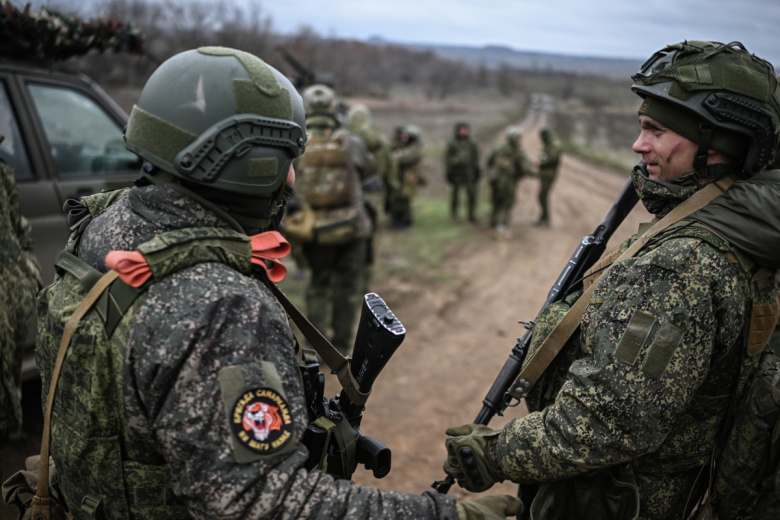 Военнослужащие ВС РФ в зоне СВО