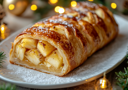 Рецепт как мастер-класс: готовим творожный рулет с яблоком и ананасом — 15 минут на подготовку, и печем