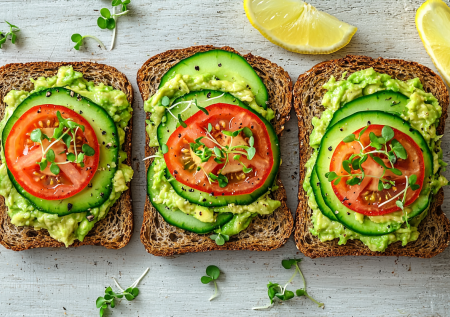 Как приготовить бутерброды на Новый год: вкусный и полезный авокадо-сэндвич