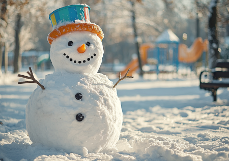 Как слепить снежную бабу: шпаргалка для взрослых и детей