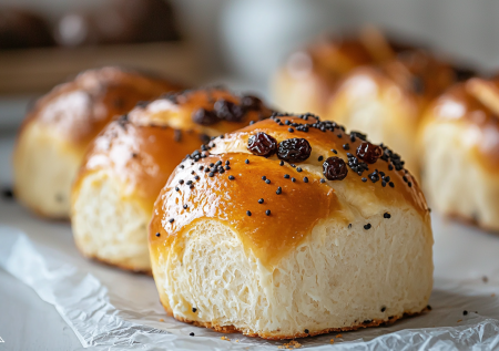 Беру творог, ваниль и горсть изюма! Запекаю еврейскую булку с маком. Нежная классика на субботний стол