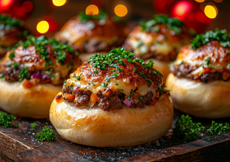 Круче хот-догов и бургеров: чесночные булочки с говядиной и сыром — готовятся просто и из самых простых продуктов