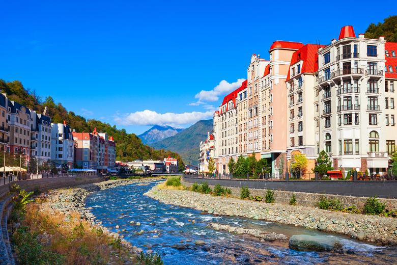 Горнолыжный курорт Роза Хутор в Сочи