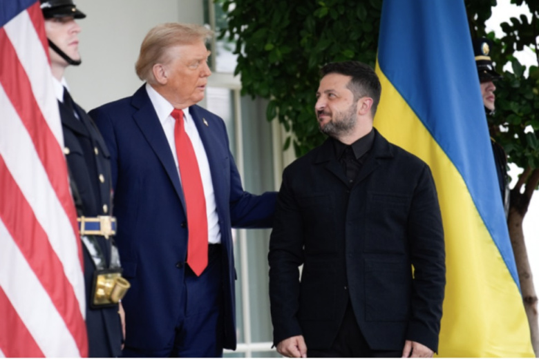 Дональд Трамп и Владимир Зеленский