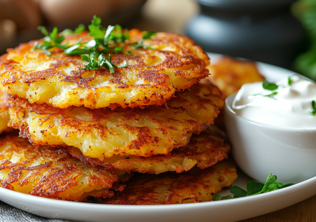 Драники заменила на польские картофельные «парусники»: классические тертые оладьи из картошки с добавлением 1 интересной специи