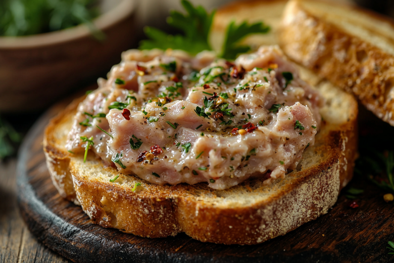 Пряно-чесночное настроение: рецепт намазки на бутерброды из сала