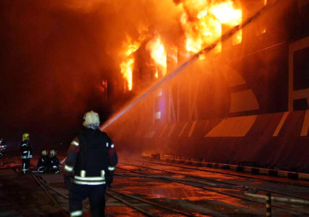 Дроны ВСУ атаковали порт в Темрюкском районе