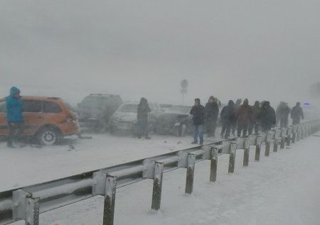 Раскрыто число пострадавших при массовом ДТП на трассе под Пензой