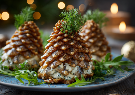 Хватит мазать шпроты на хлеб. В этом году готовлю из них шишки на новогодний стол — нужны плавленый сыр и чеснок