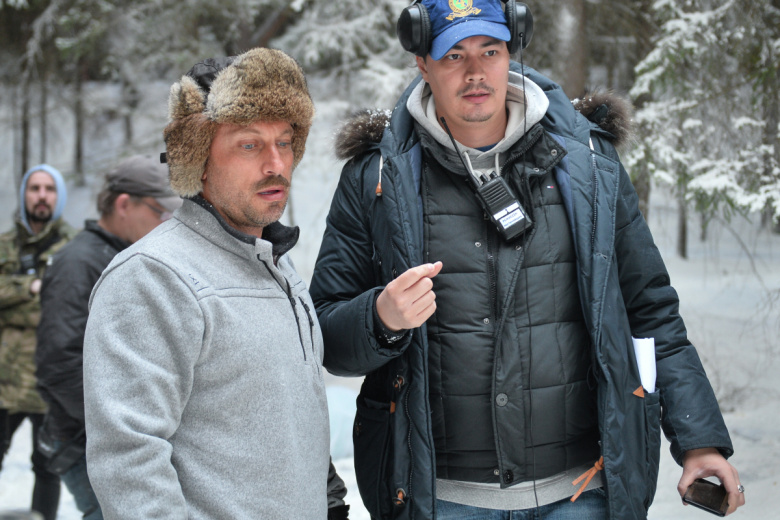 Актер Дмитрий Нагиев и режиссер Жора Крыжовников