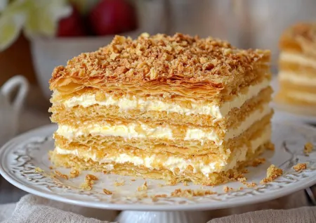 Экспресс-классика: готовим «Наполеон» по быстрому рецепту