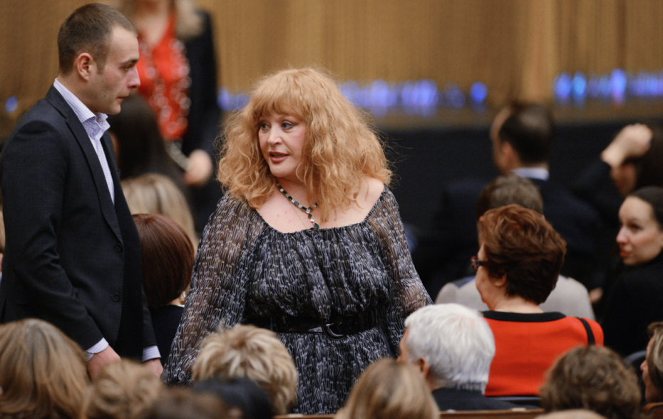 Алла Пугачева в Государственном Кремлевском дворце, март 2013 года