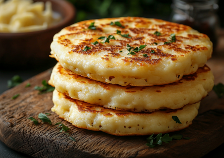 Сырный деликатес вместо скучных блинов — это блюдо стало семейным топом к завтраку: готовлю за 20 минут тягучую вкусноту