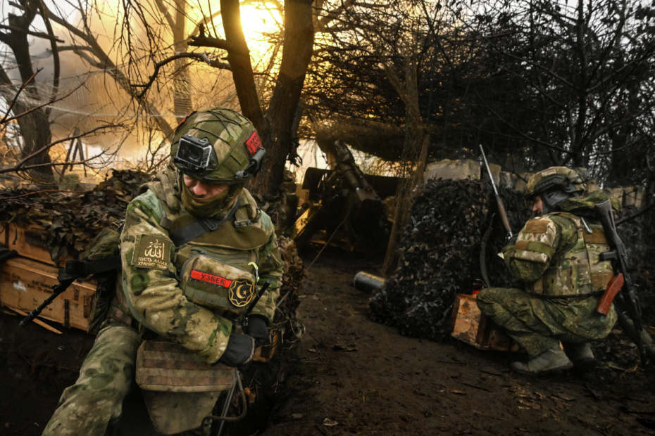 Боевая работа пушки 2А36 «Гиацинт-Б»