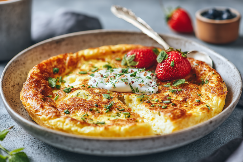 Быстрый завтрак из творога: рецепт