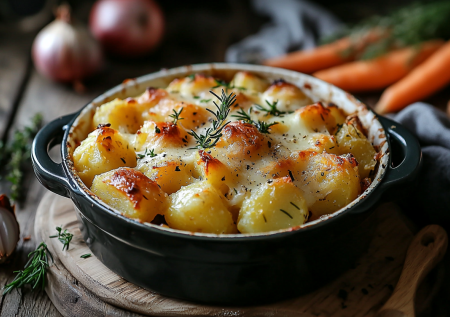 Картошку больше не запекаю. Делаю «по-селянски» — с лучком и сметаной. Аромат на весь дом и никакой возни