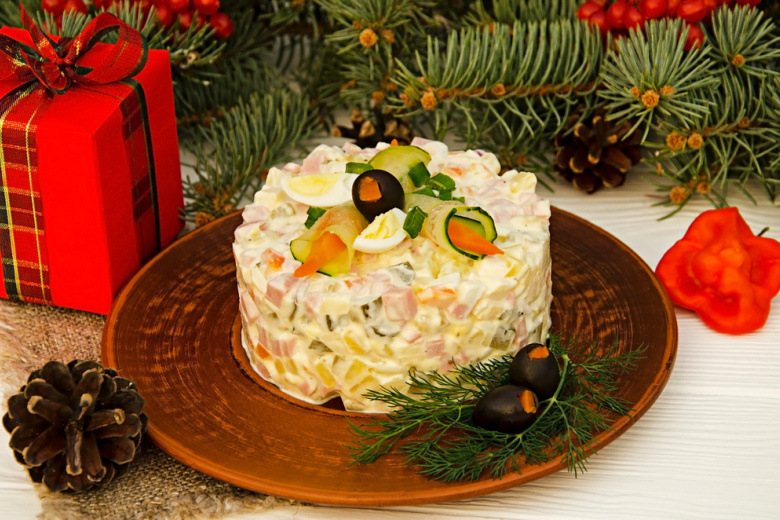 Как приготовить настоящий оливье с говядиной по ГОСТу