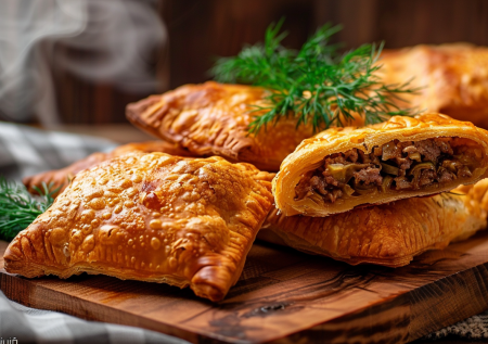 Капуста, мясо и тмин — собираю уральские пряженцы. Сытные, румяные, пахнущие детством