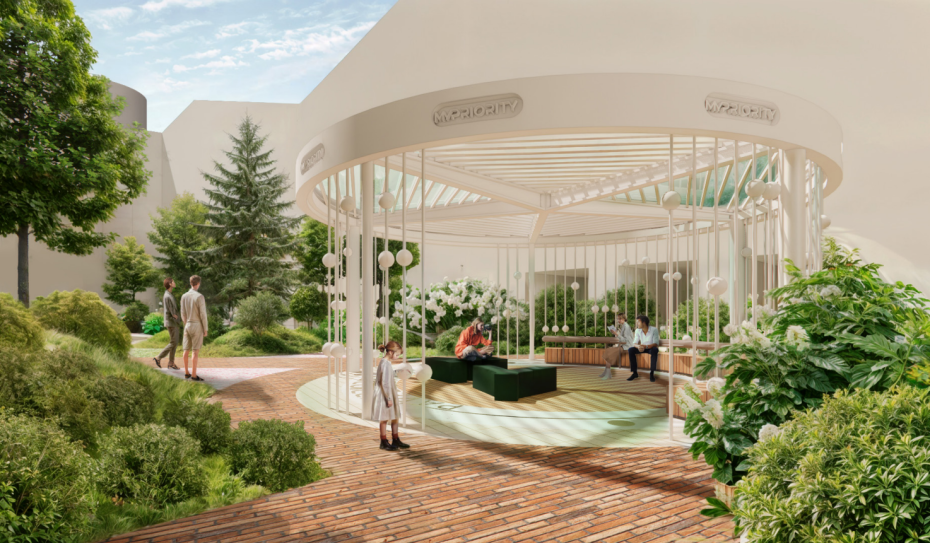 Двор в ЖК «MYPRIORITY Павелецкая»