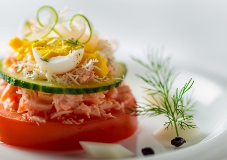 Праздничная закуска, которая исчезает первой: простые помидоры превращаются в эффектное угощение — идеальный вариант для Нового года