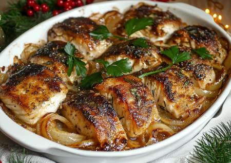 Все мясо и мясо: готовим скумбрию на Новый год — вкуснятина с луком в пикантном соусе