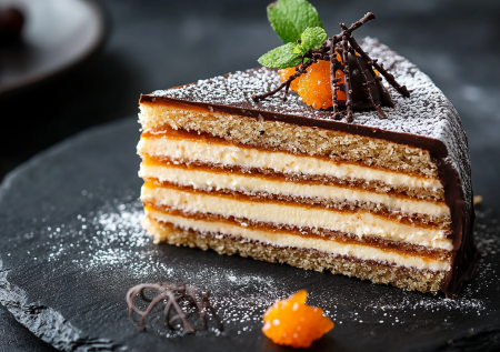 Зимний десерт с характером: торт «Эстерхази» с дерзкой облепихой