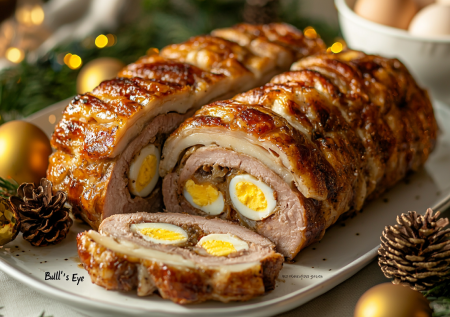 Дедушка называл этот рулет «Бычий глаз», бабушка говорила его не слушать. Самый вкусный рецепт детства для Нового года