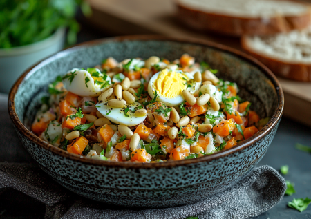 Забытое блюдо: постная закуска с черной редькой и кунжутом