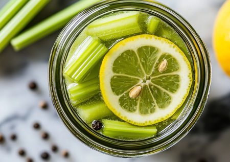 Как избавиться от похмелья без таблеток: выручит рассол с сельдереем