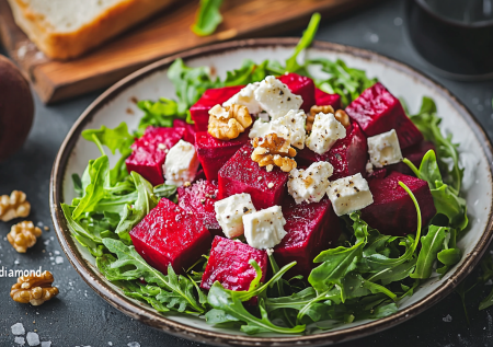Никто не скажет — фу, свекла! А все дело в заправке. Готовим чудесный салат с массой пользы