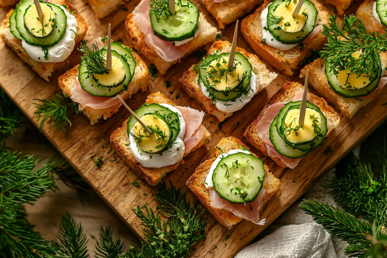 Бюджетные канапе: рецепт за копейки