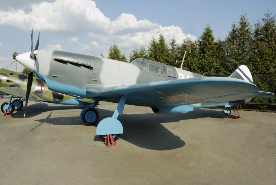 Истребитель ЛаГГ-3, экспонат Московского музея вооружений на Поклонной горе, Москва, Россия