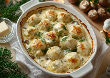 Не варите пельмени! Приготовьте эту вкуснятину в сметанно-сырном соусе с грибами