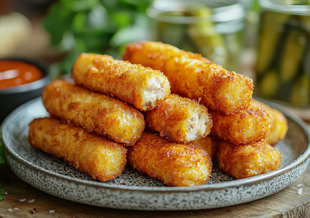 Вкуснее наггетсов и бургеров: хрустящие мясные палочки из пачки фарша