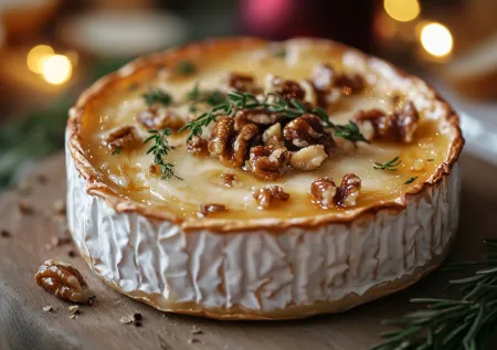 Запеченный камамбер: нежный сыр для счастливого Нового года