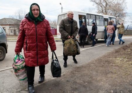 В некоторых селах подконтрольной Киеву части ДНР ввели эвакуацию