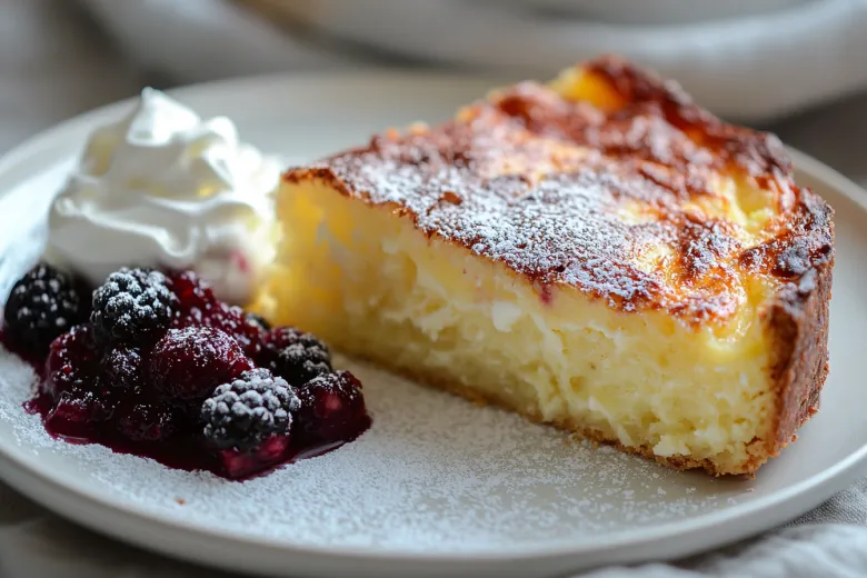 Быстрая творожная запеканка на завтрак