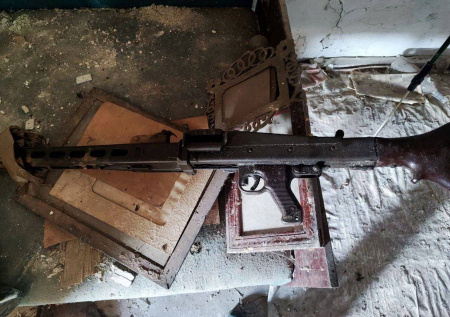 Росгвардия обнаружила в ЛНР тайник с европейским оружием