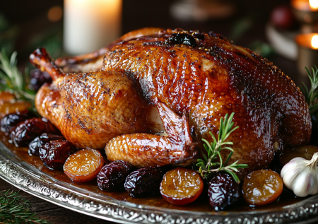 Утка с черносливом: аромат Рождества в каждом кусочке