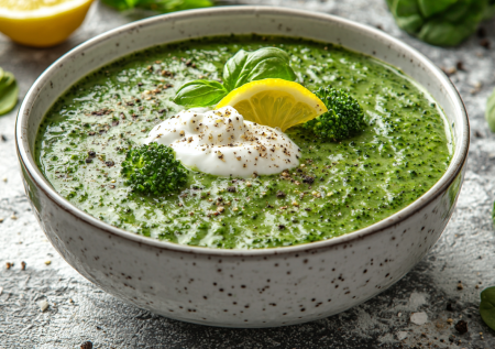 Пошаговый рецепт зеленого супа для похудения