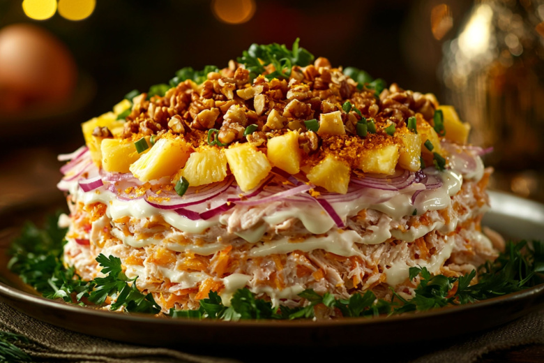 Мимоза устарела. «Золотой феникс» — мастхэв для вашего стола. С ним Новый год будет вдвойне вкуснее