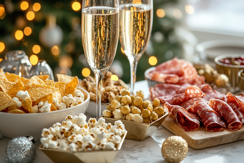 Чем закусывать шампанское